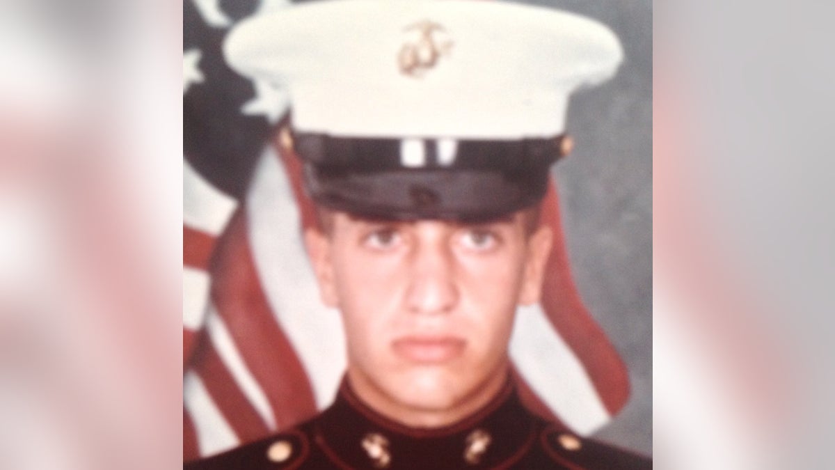 Marine Peter Romano in uniform