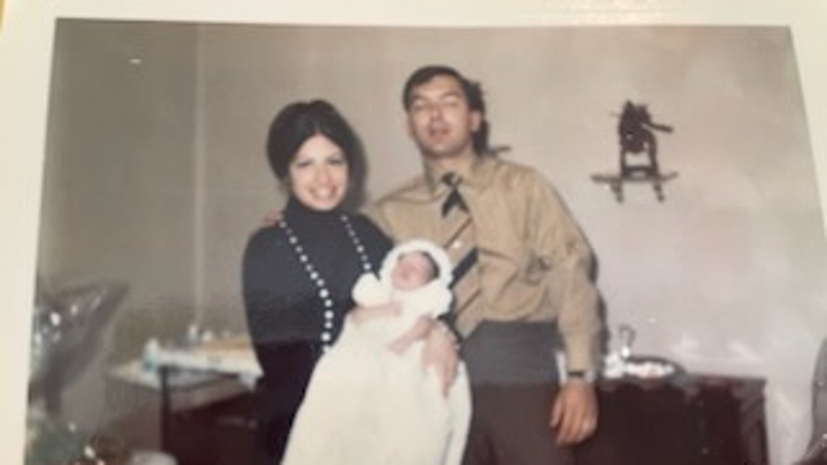 patricia regent and husband with baby daughter jodi