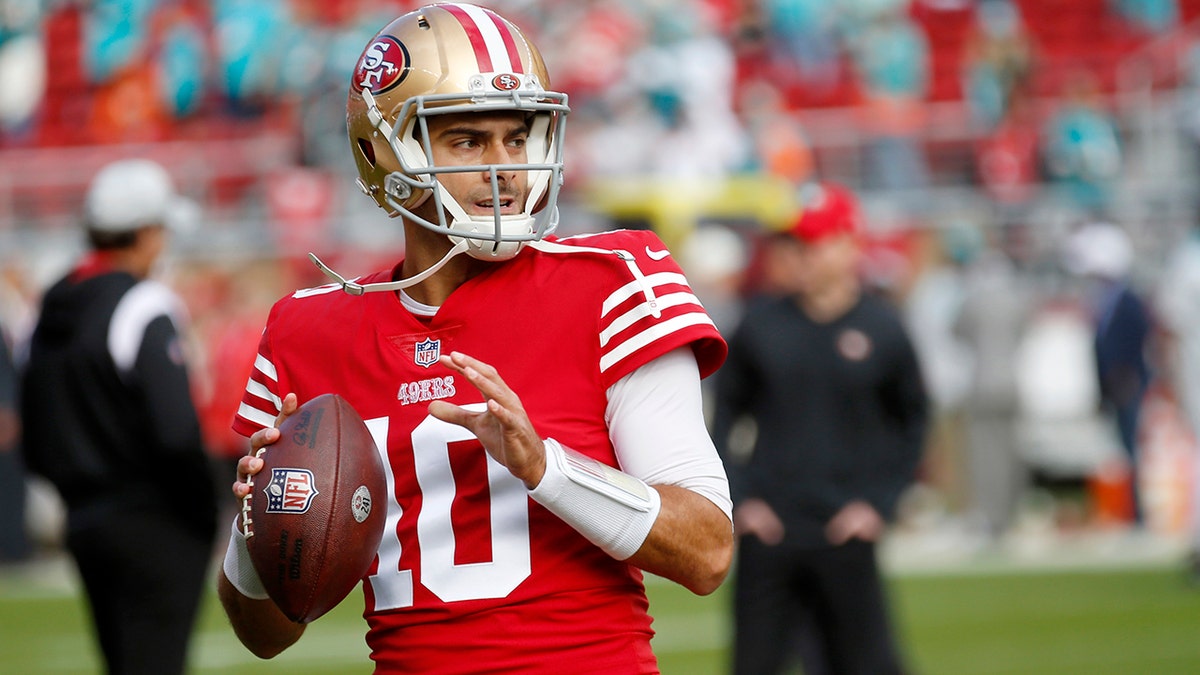 Jimmy Garoppolo vs the Dolphins