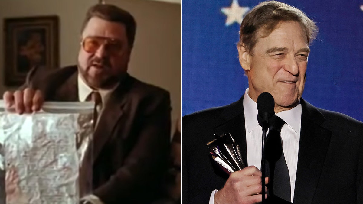 John Goodman then and now