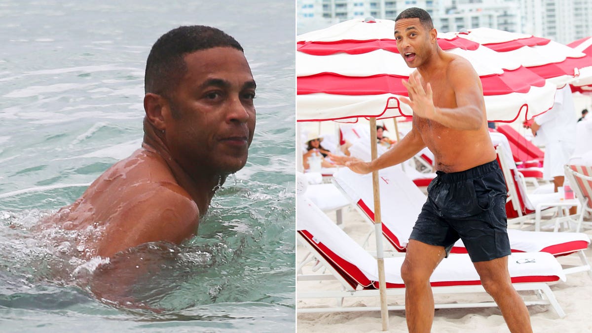 Don Lemon at the beach