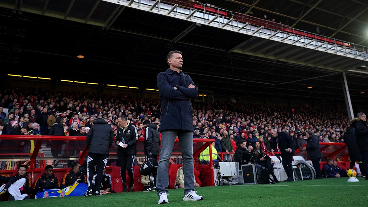 Photo of Jesse Marsch at the Nottingham Forest ground