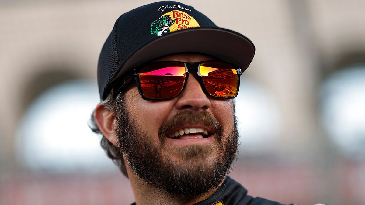 Martin Truex Jr smiles