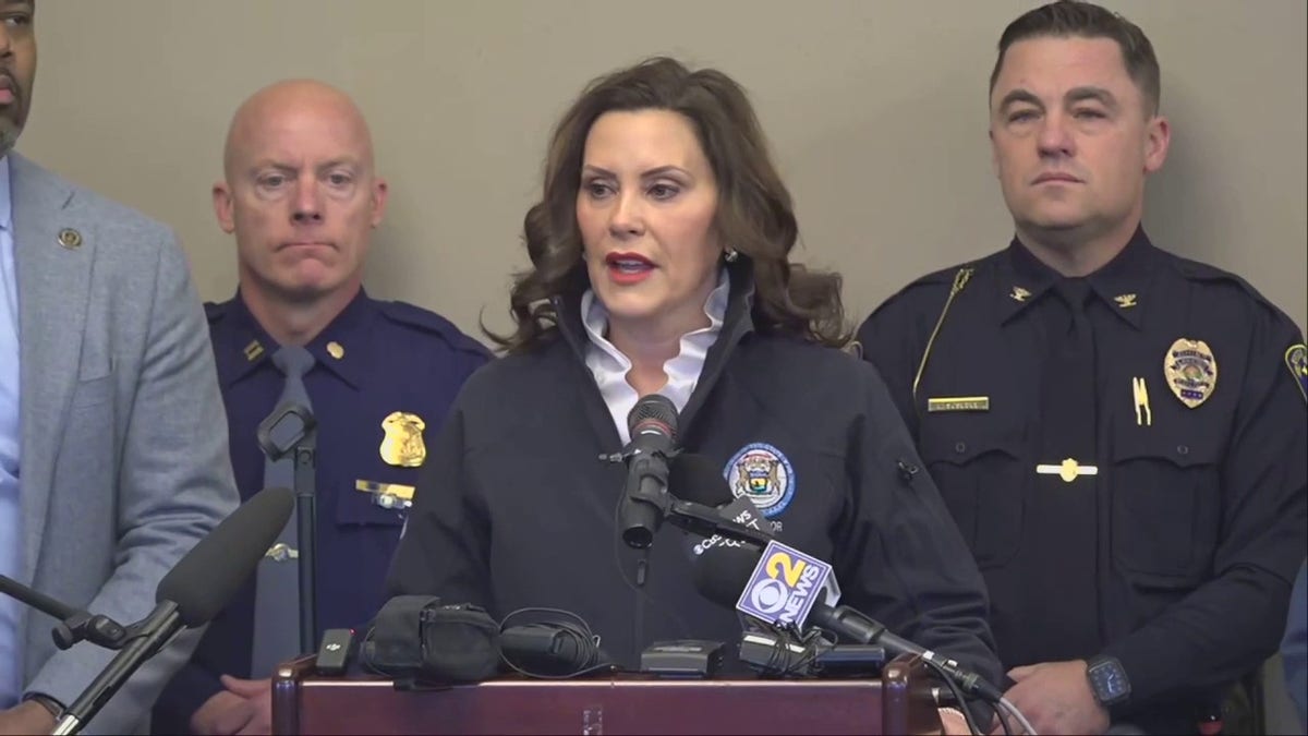 Michigan Gov. Gretchen Whitmer talks about Michigan State University campus shooting