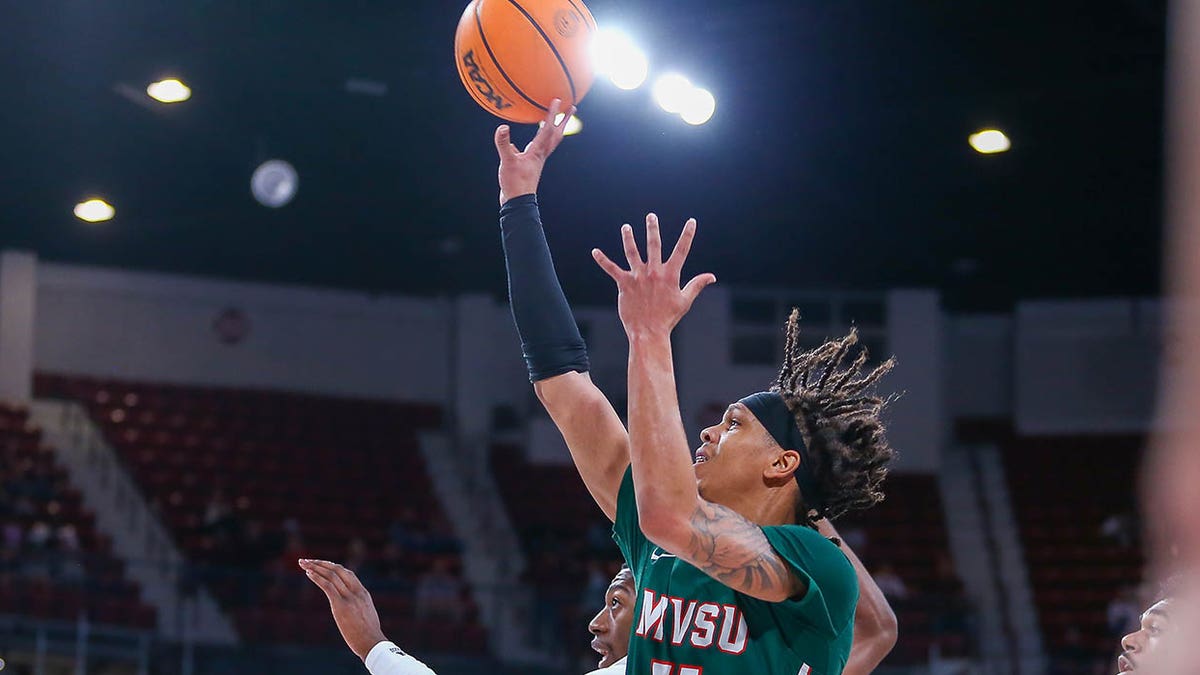 Mississippi Valley State's Terry Collins shoots