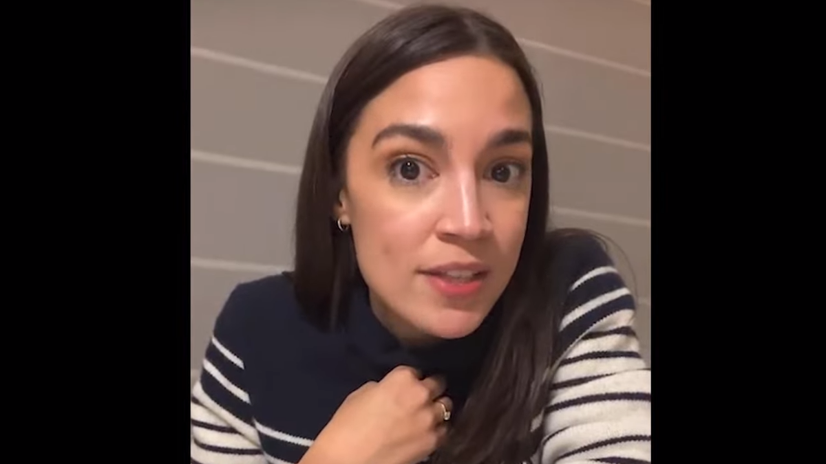 Rep. Ocasio-Cortez discusses the LGBT "scandal" in Japan in an Instagram video.