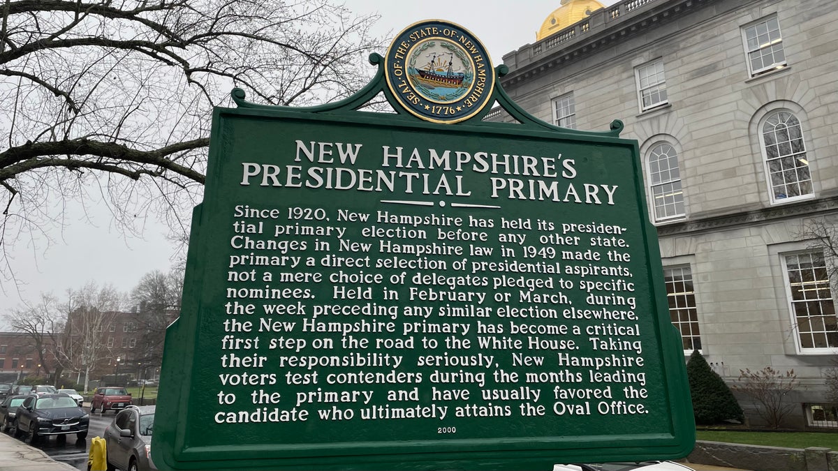 NH primary sign 