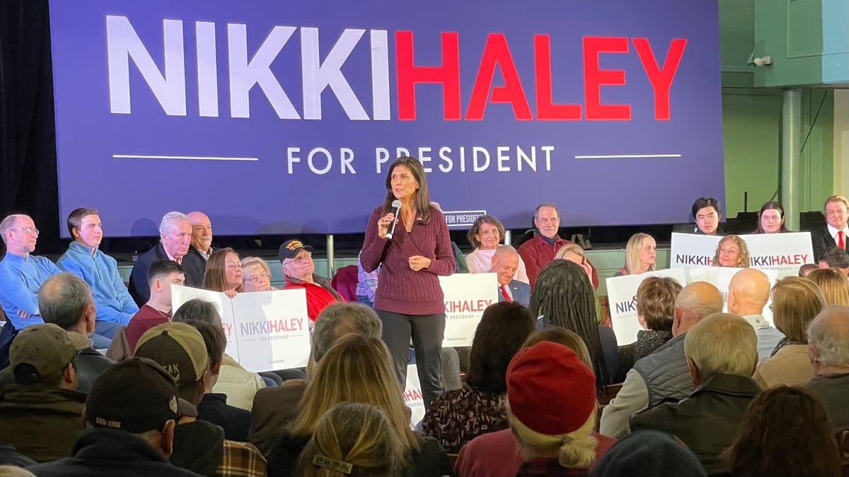 Nikki Haley town hall Exeter N.H.