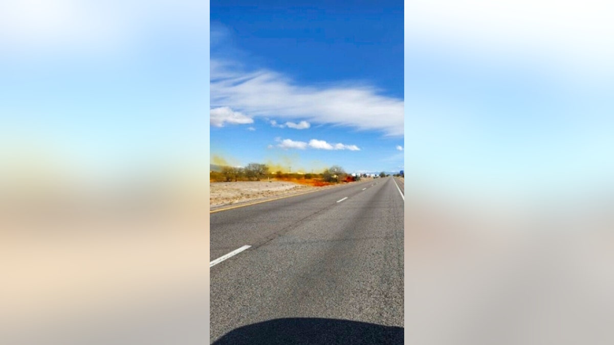 An accident involving a commercial tanker truck in Tucson, Arizona