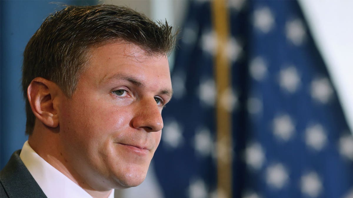 James O'Keefe at press conference