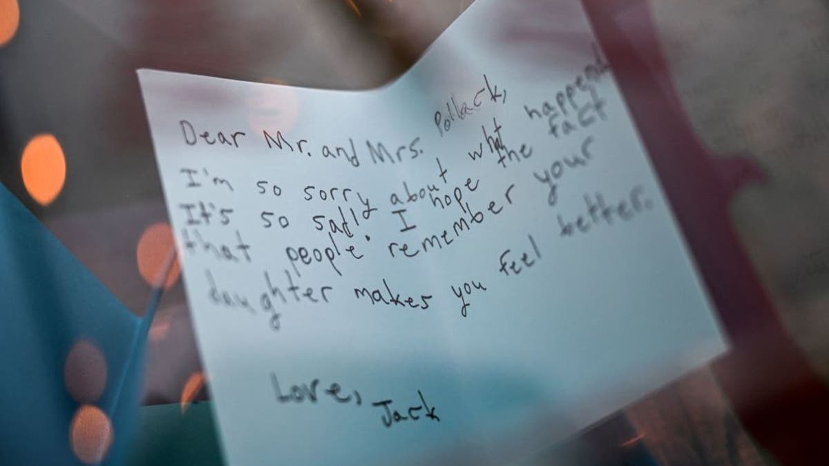 Parkland condolence letter