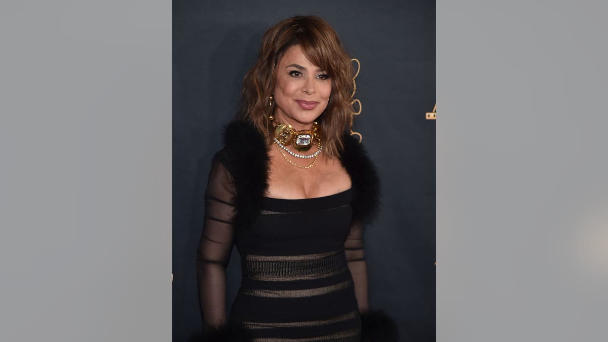 Paula Abdul on the red carpet