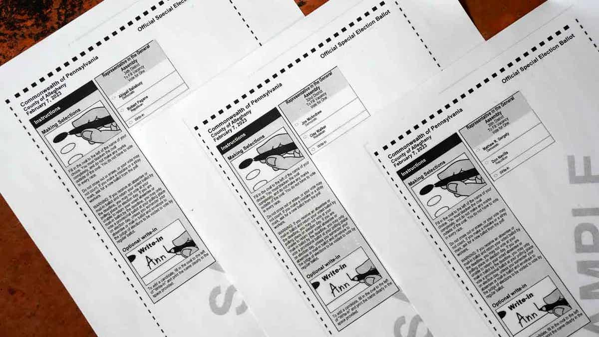 Sample ballots 