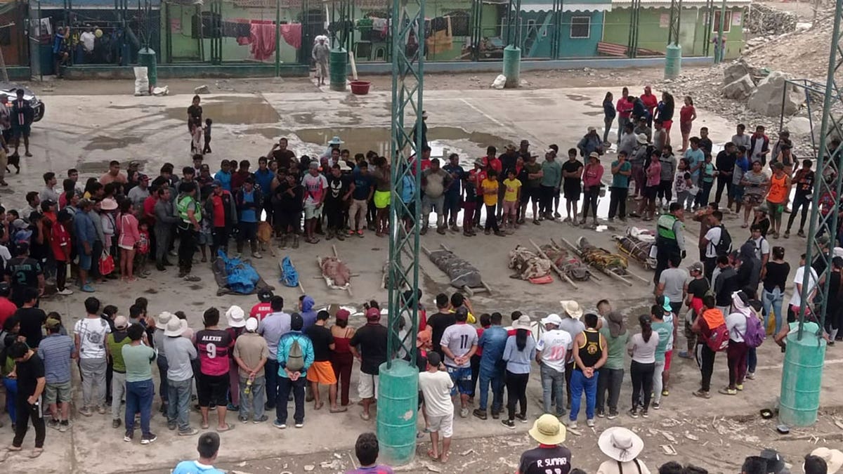 Peru landslide