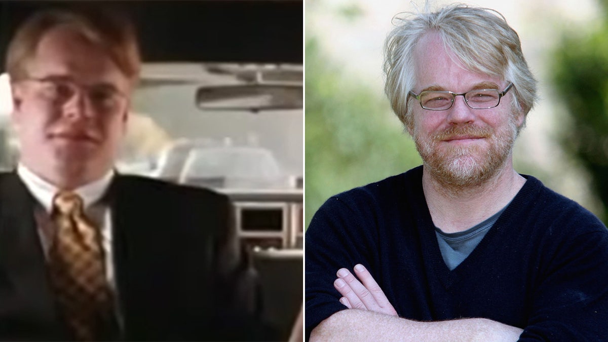 Phillip Seymour Hoffman then and now