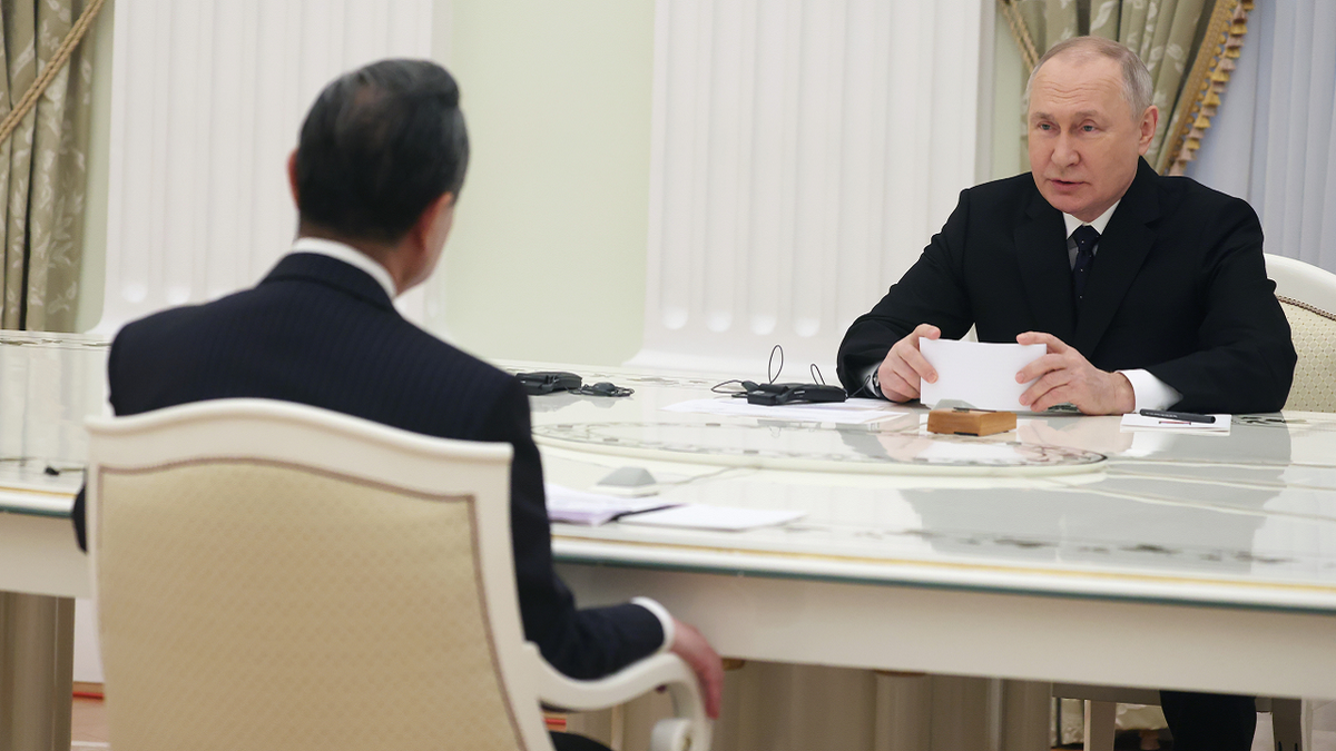 Russia's Putin meets with Chinese diplomat Wang Yi