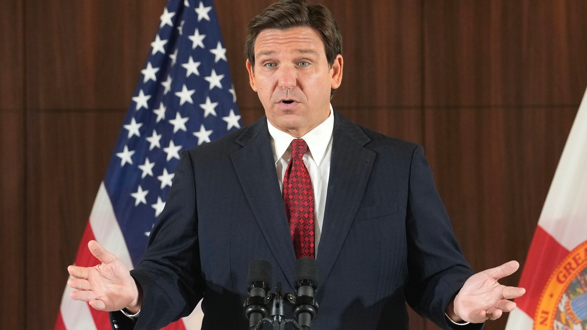 Ron DeSantis in Miami on Jan. 26