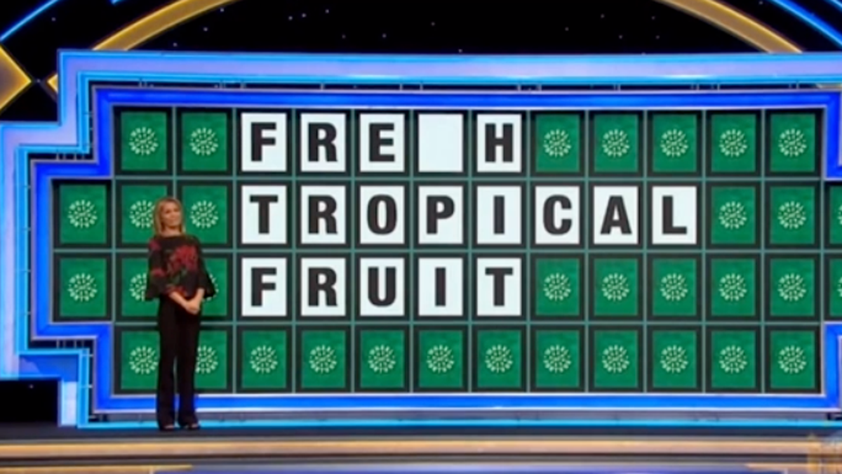 Wheel of Fortune clue for puzzle