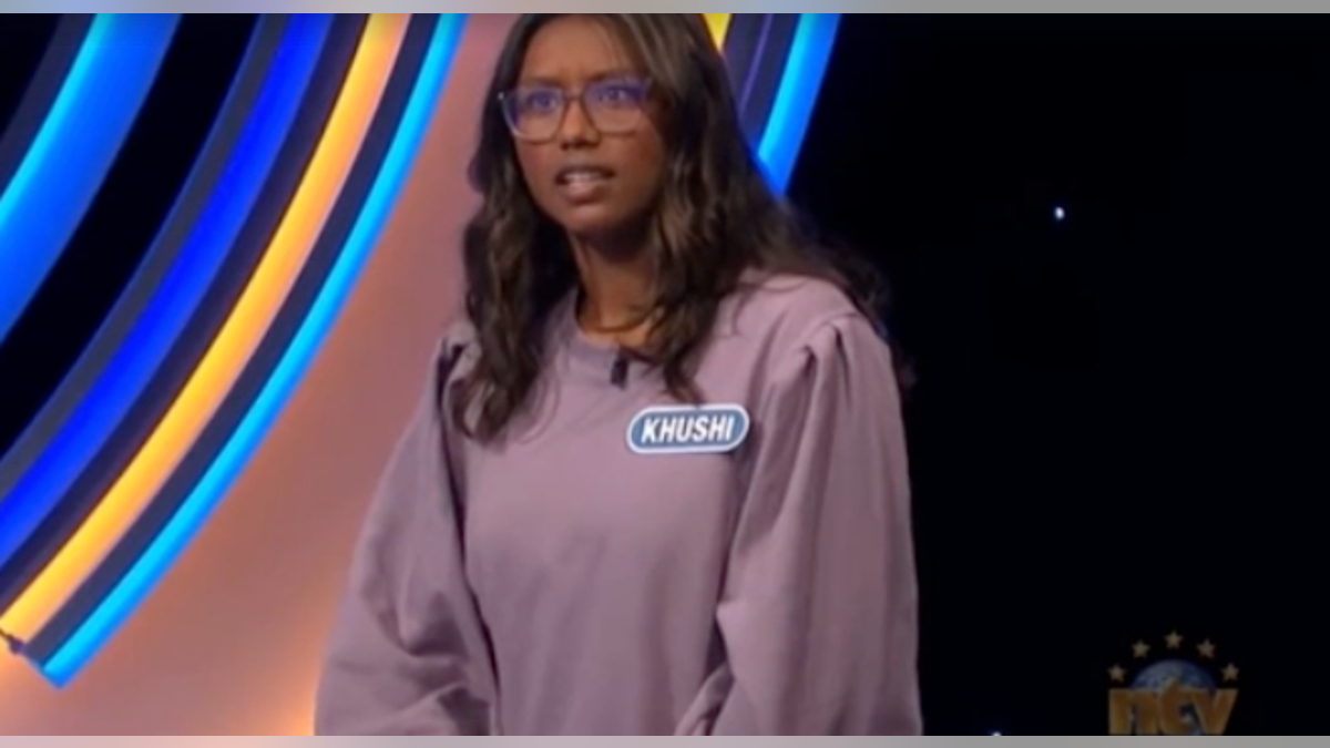 Wheel of Fortune contestant Khushi