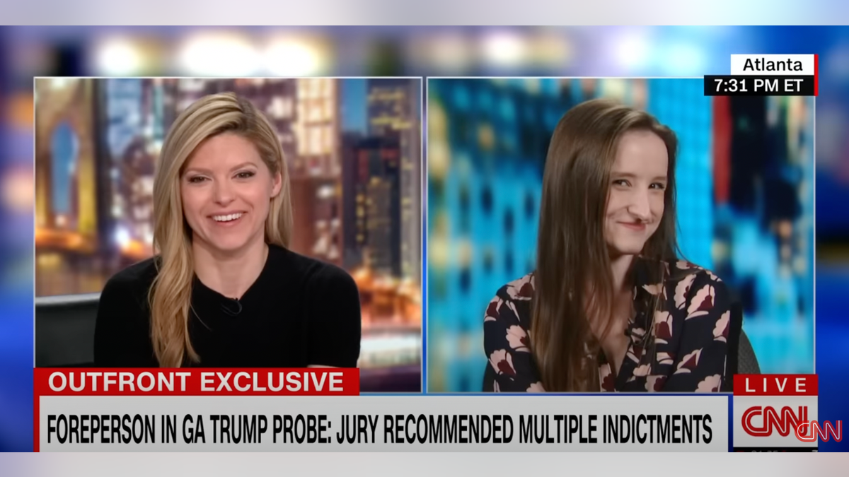 photo of Emily Kohrs on CNN