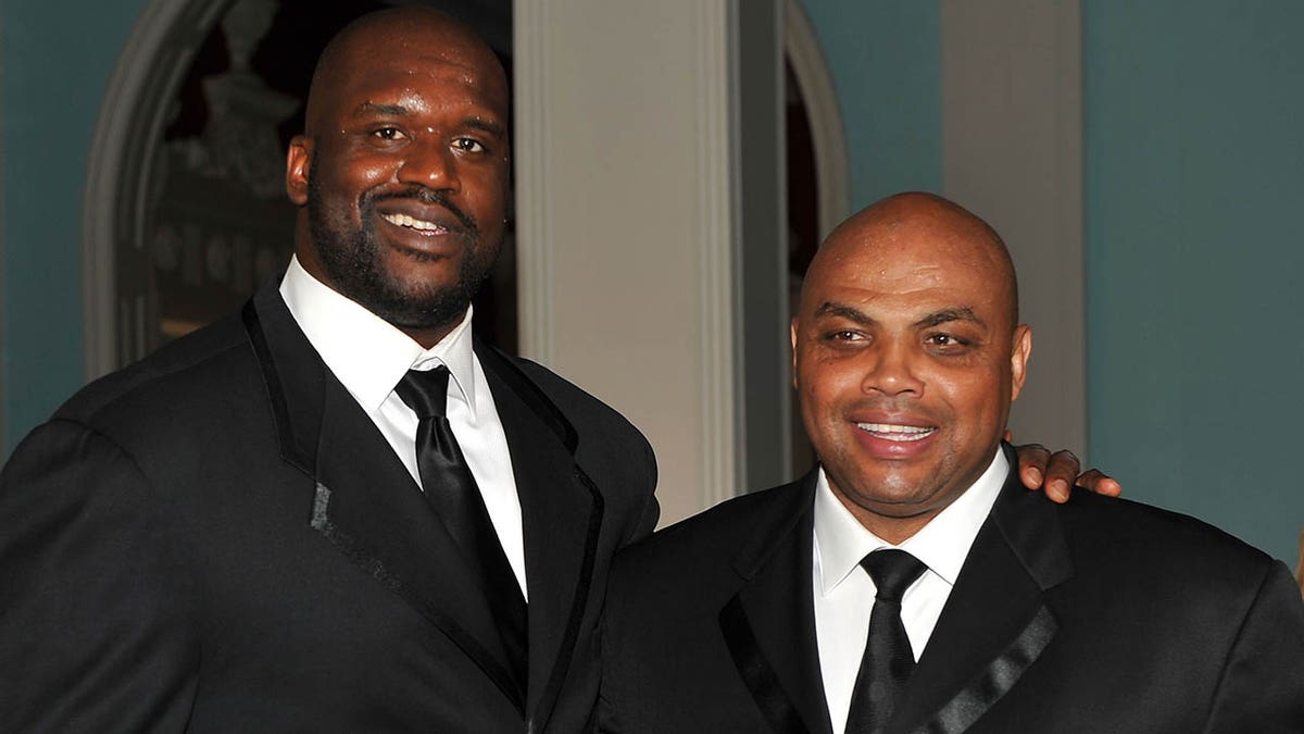 Shaq and Charles Barkley in 2010