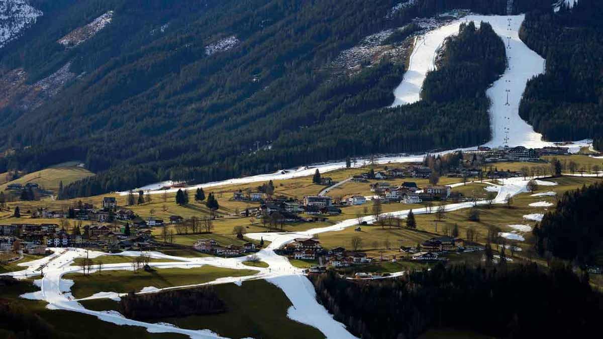 ski mountain in Austria