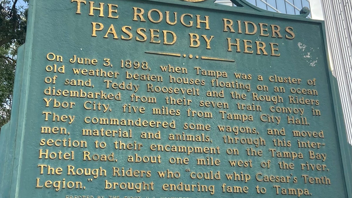 Rough Riders sign