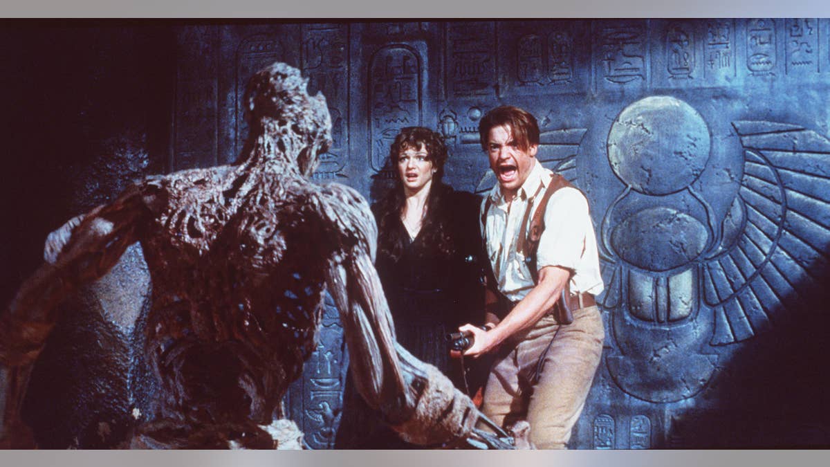 The Mummy stars Rachel Weisz Brendan Fraser