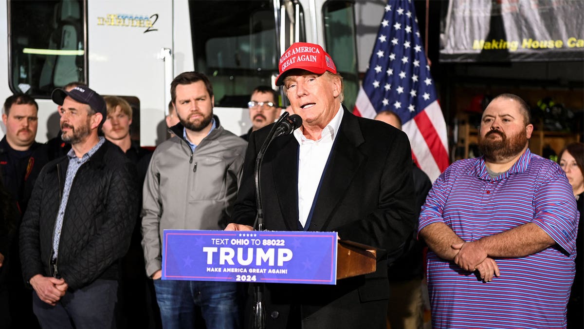 President Trump in East Palestine