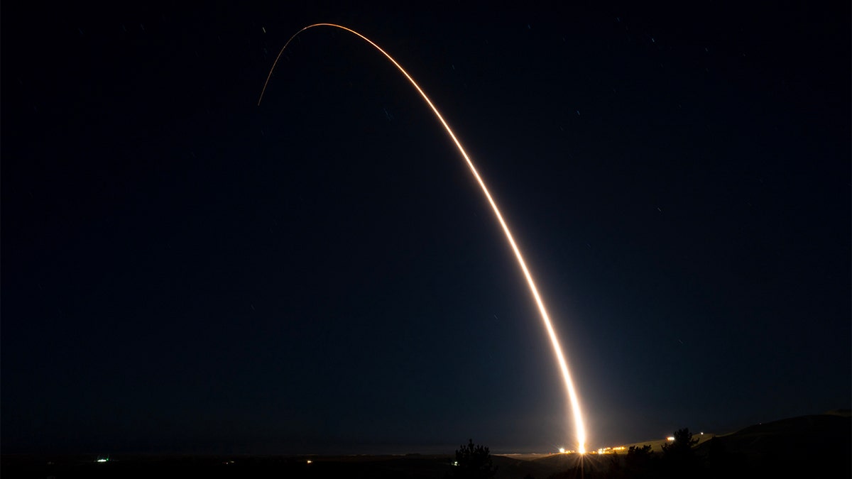 US ICBM test launches from California