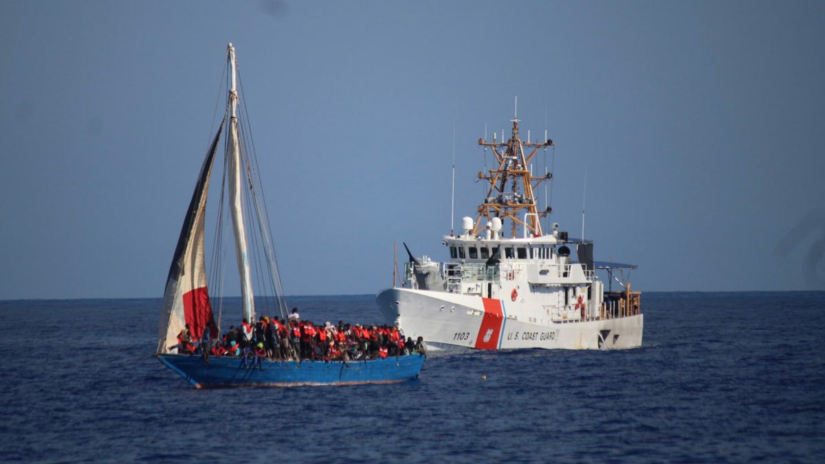 Coast Guard intercepts 309 Haitian migrants in ‘less than seaworthy’ vessel off Florida’s coast