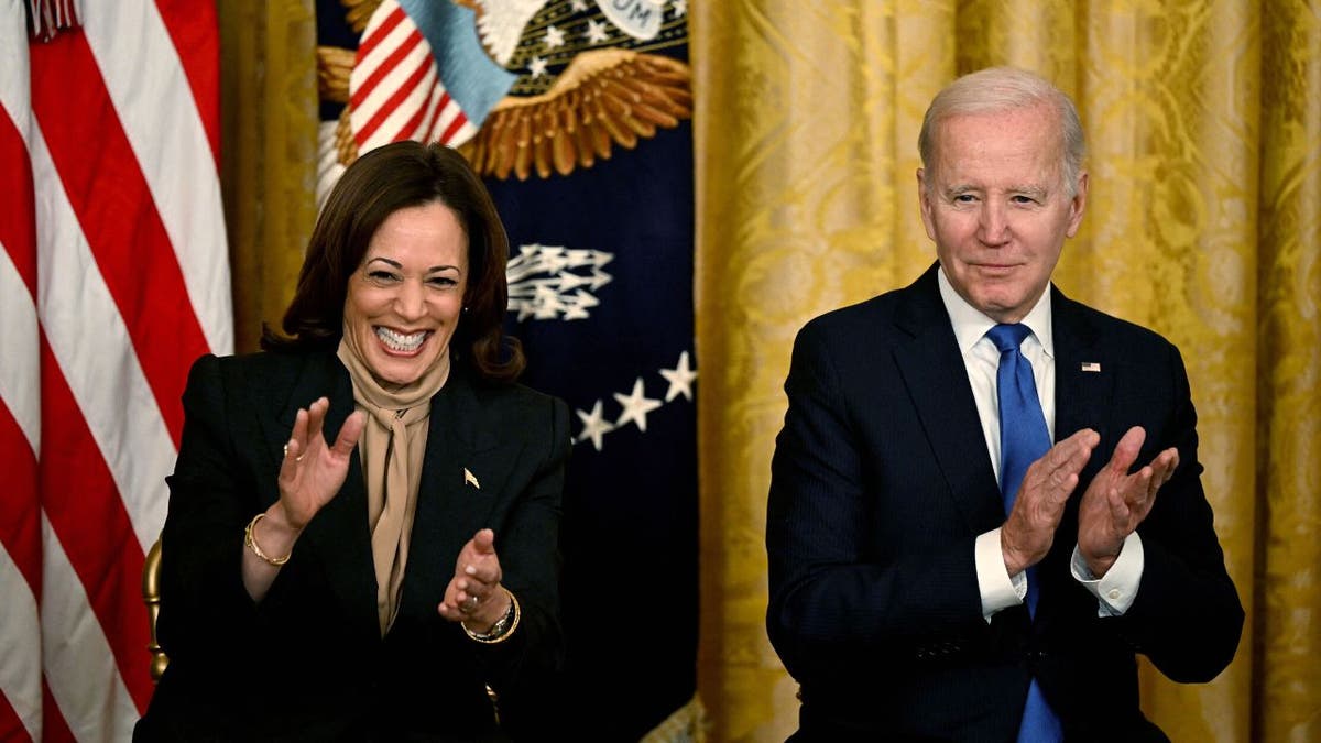Kamala and Joe Biden