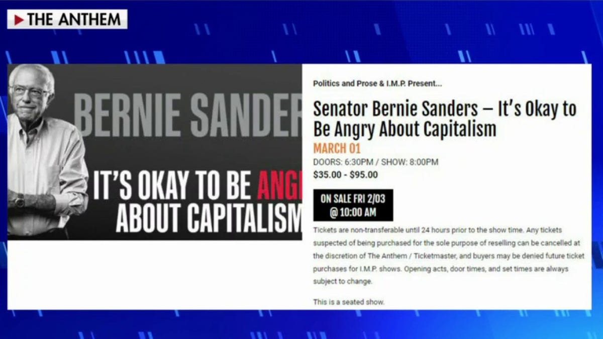 Bernie Sanders Fox News screengrab