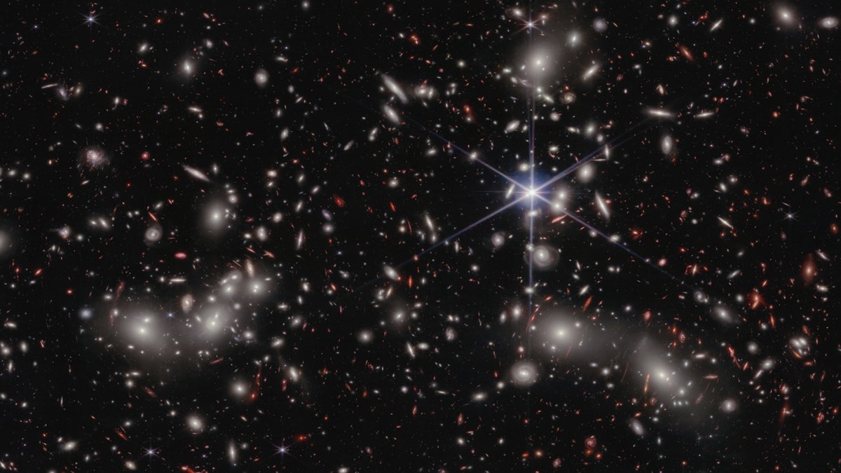A deep field image from the Webb Telescope