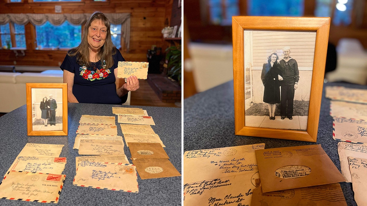 WWII love letters hidden behind wall in New York home delivered to family 80 years later