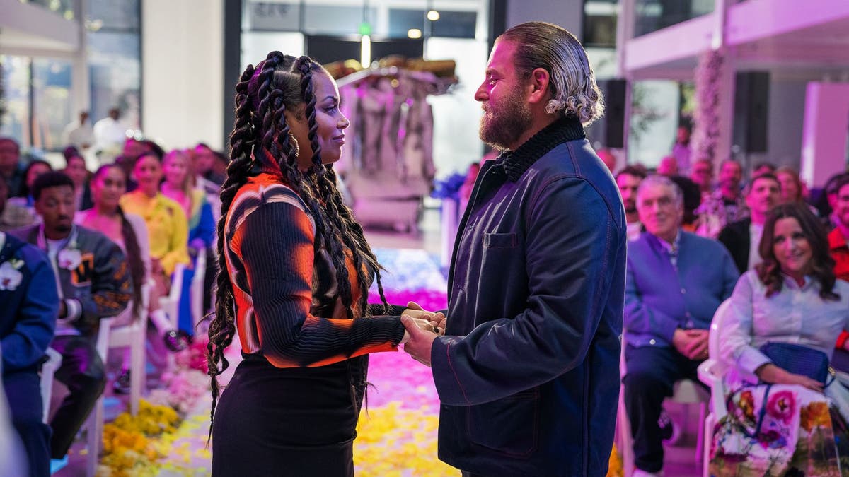 Lauren London and Jonah Hill in Netflix's You People