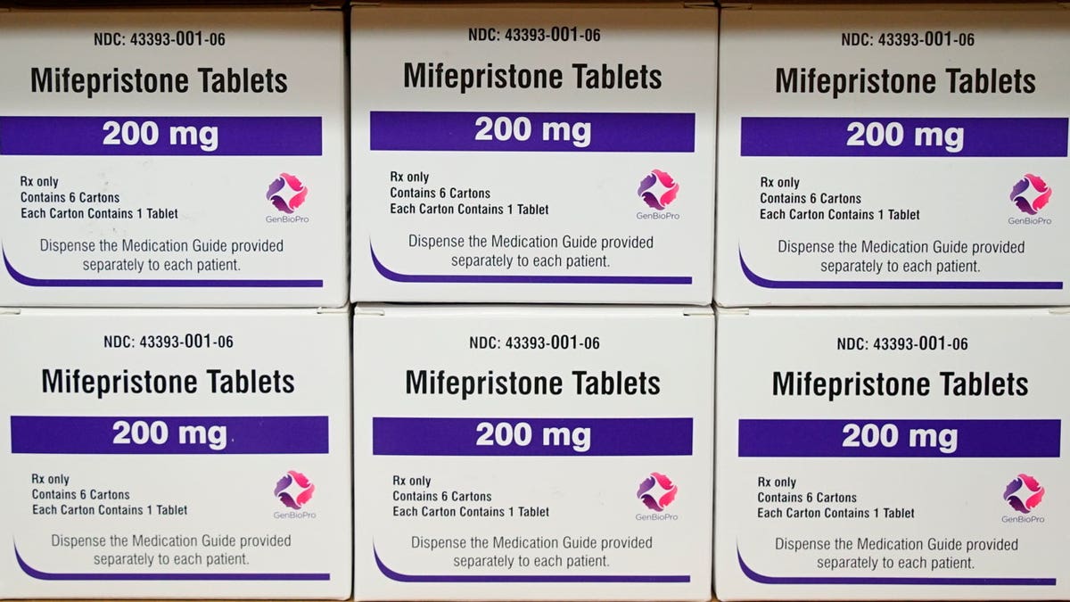 mifepristone abortion pill boxes