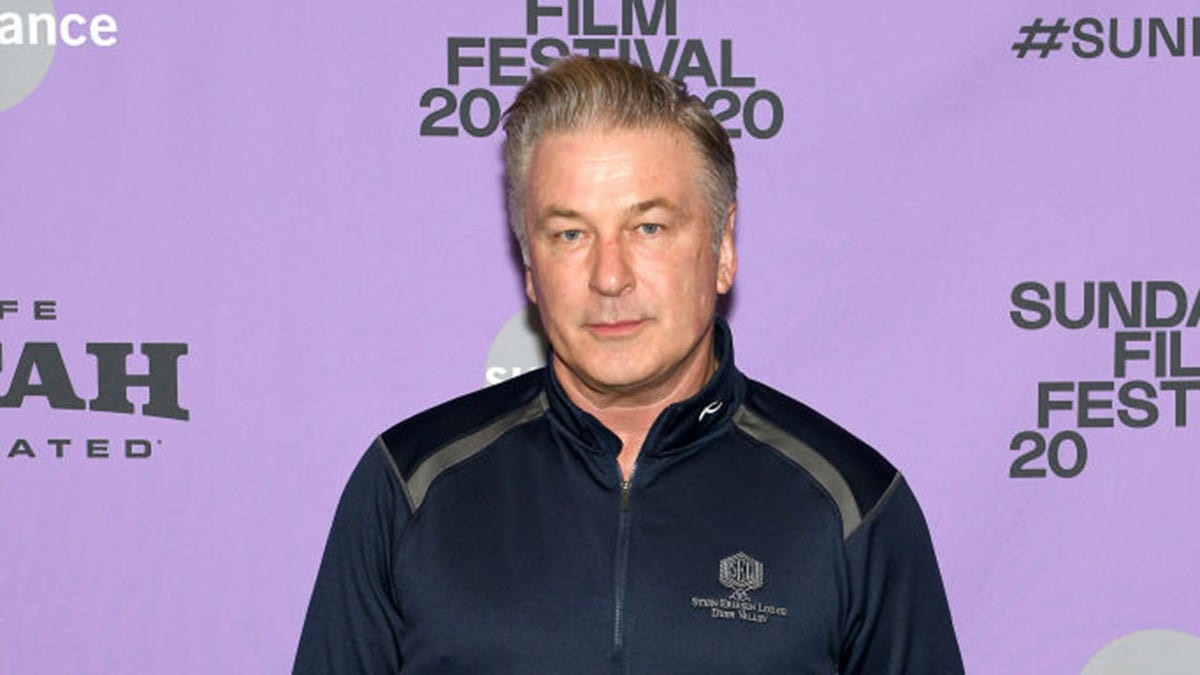 Alec Baldwin stoic at the Sundance Film Festival