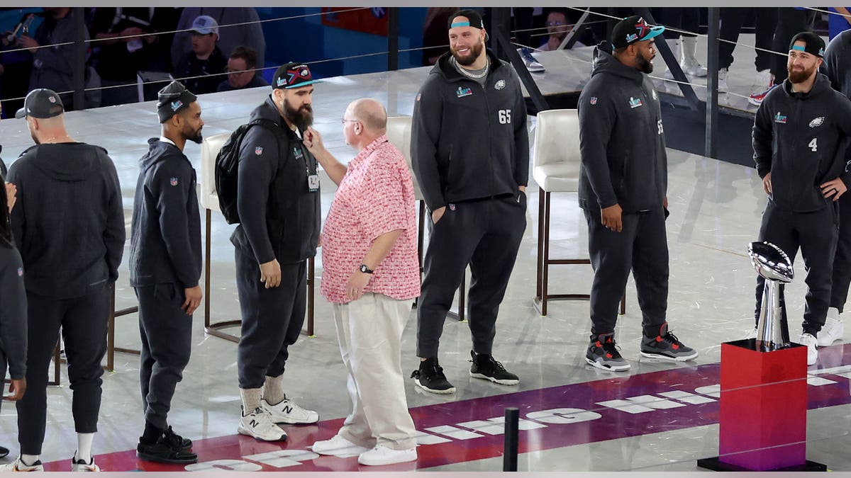 Andy Reid with Eagles