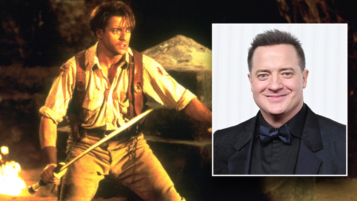 Brendan Fraser starred on action-adventure film The Mummy