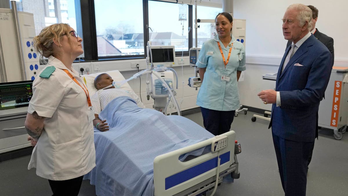 King Charles tours the University of East London