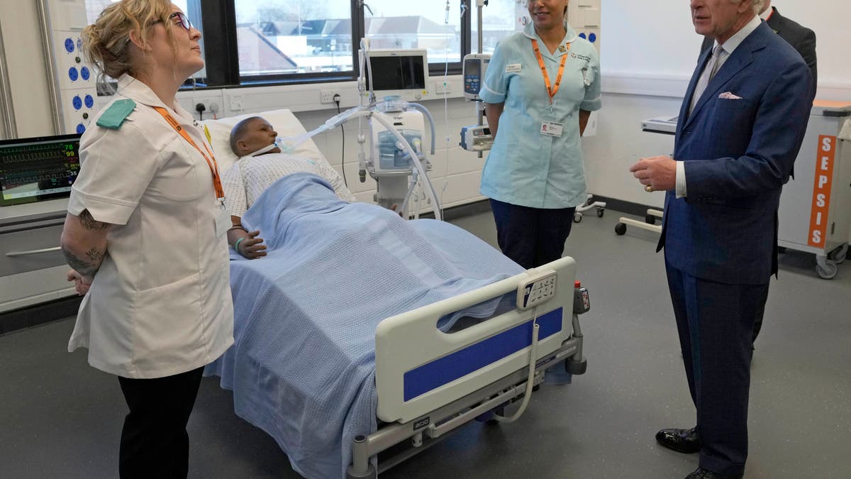 King Charles tours the University of East London