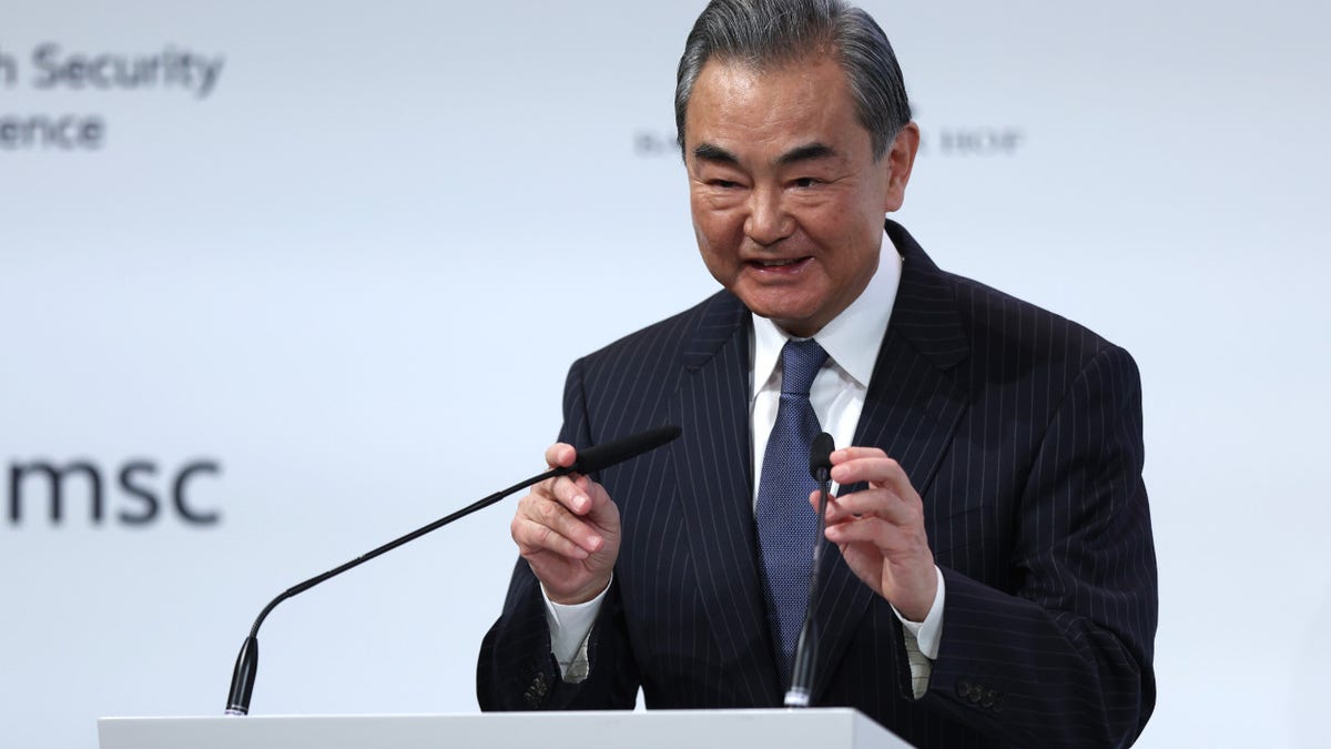 Chinese foreign affairs Minister Wang Yi
