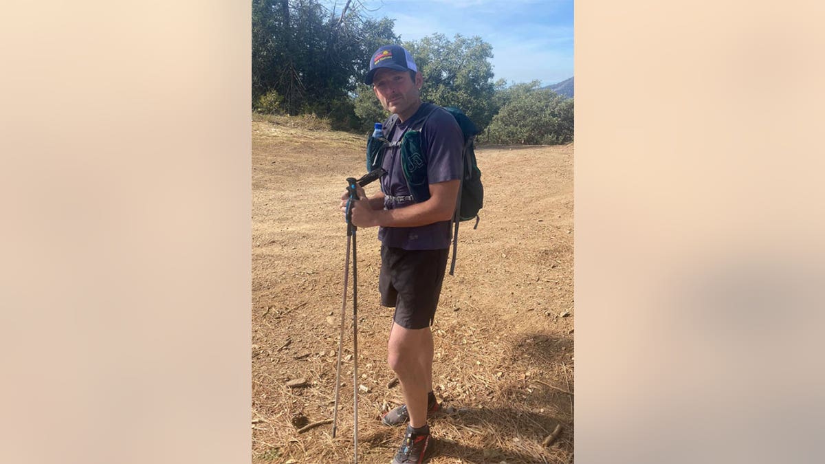 Chris Milligan during outdoor excursion