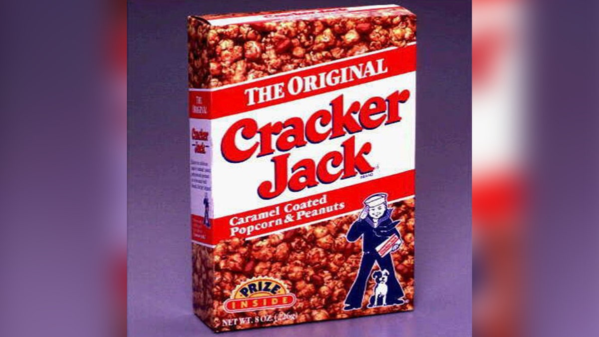 Cracker Jack Box candy popcorn
