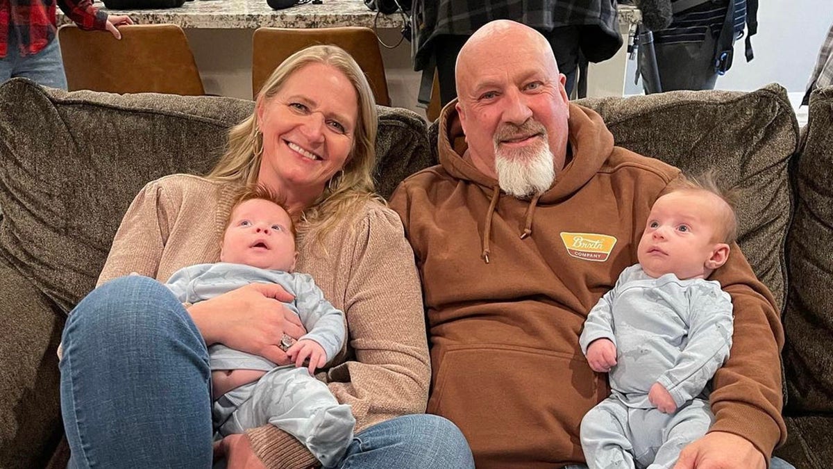 christine brown new boyfriend david woolly baby grandchildren