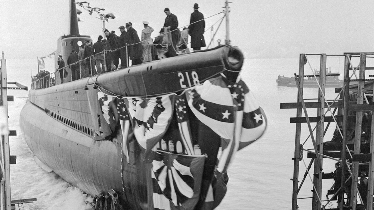 Historic photo of USS Albacore