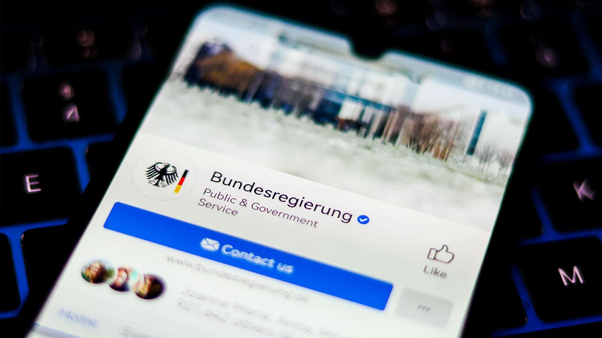German government’s Facebook page