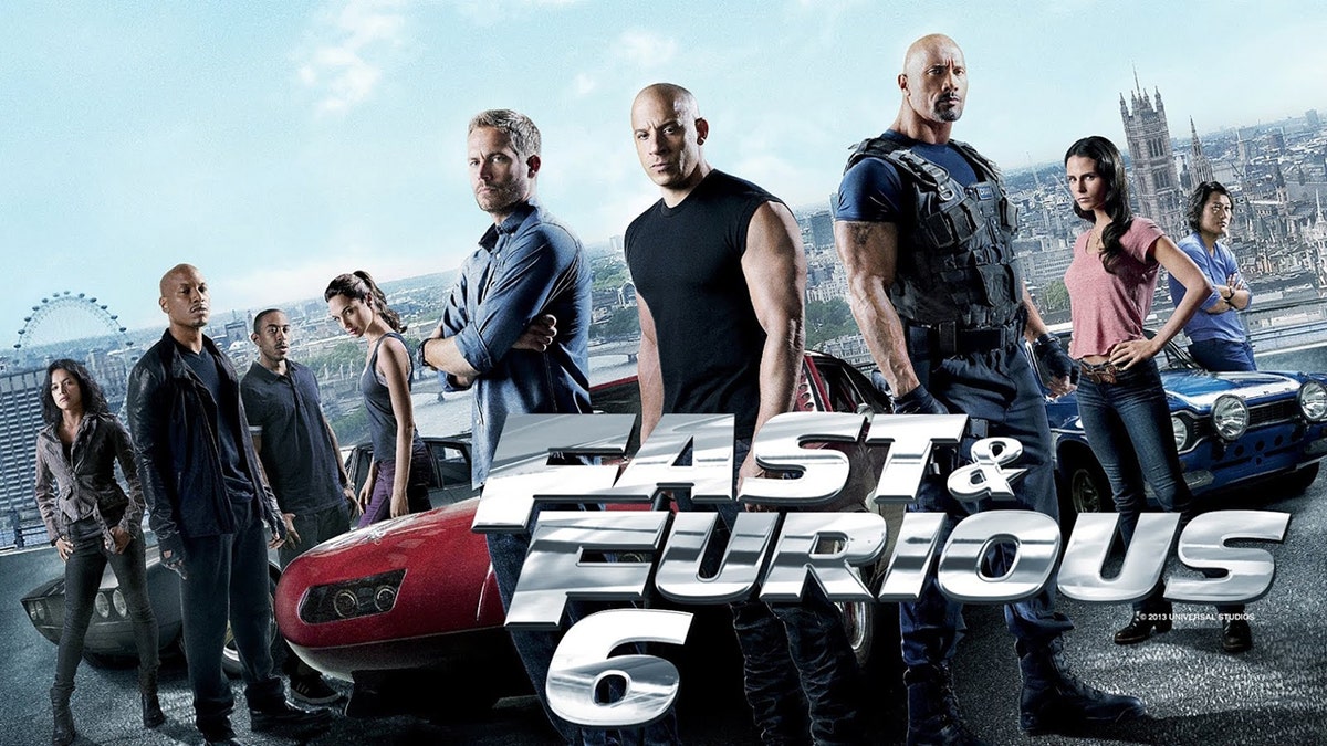 fast 6 poster