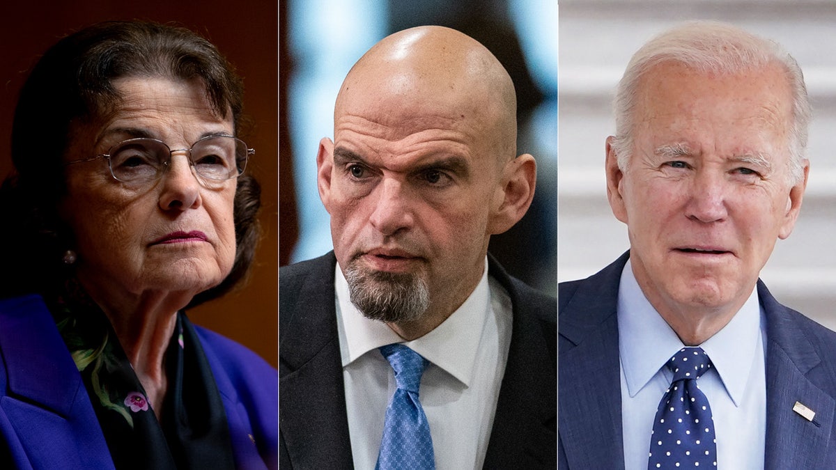 Feinstein, Fetterman and Biden